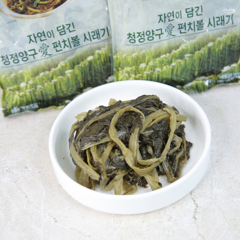 청정양구애,청정양구애 펀치볼 시래기 (냉동, 200gX17봉),홈쇼핑 판매상품